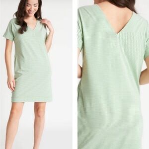 Kit & Ace Striped T shirt dress, Large